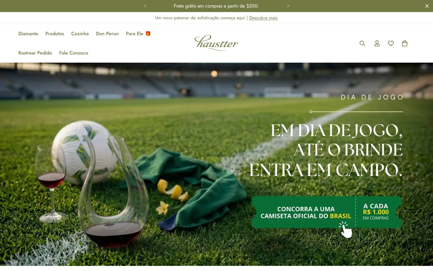 haustter.com homepage screenshot