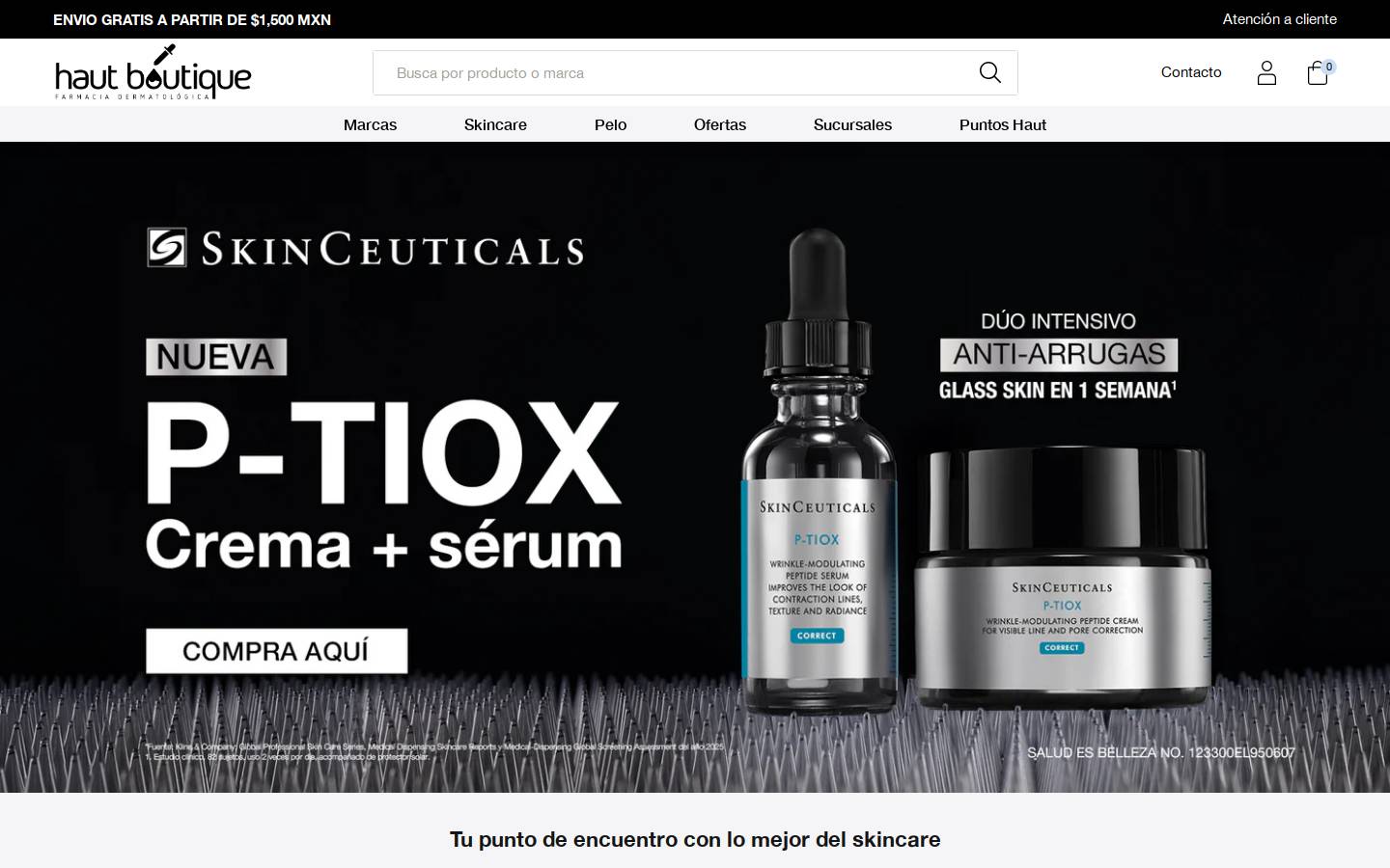 hautboutique.com homepage screenshot