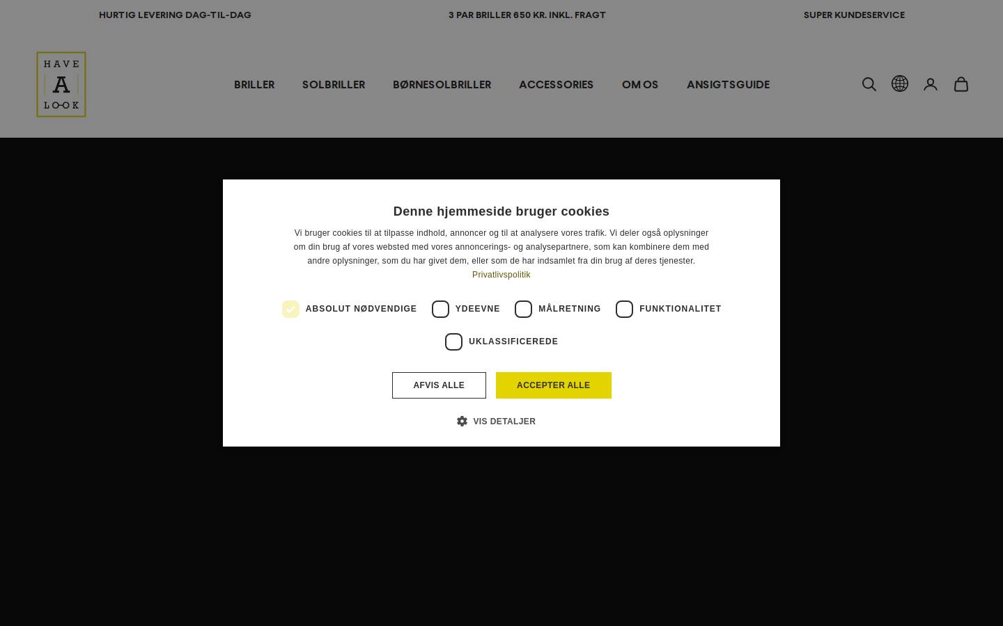 Have A Look homepage screenshot