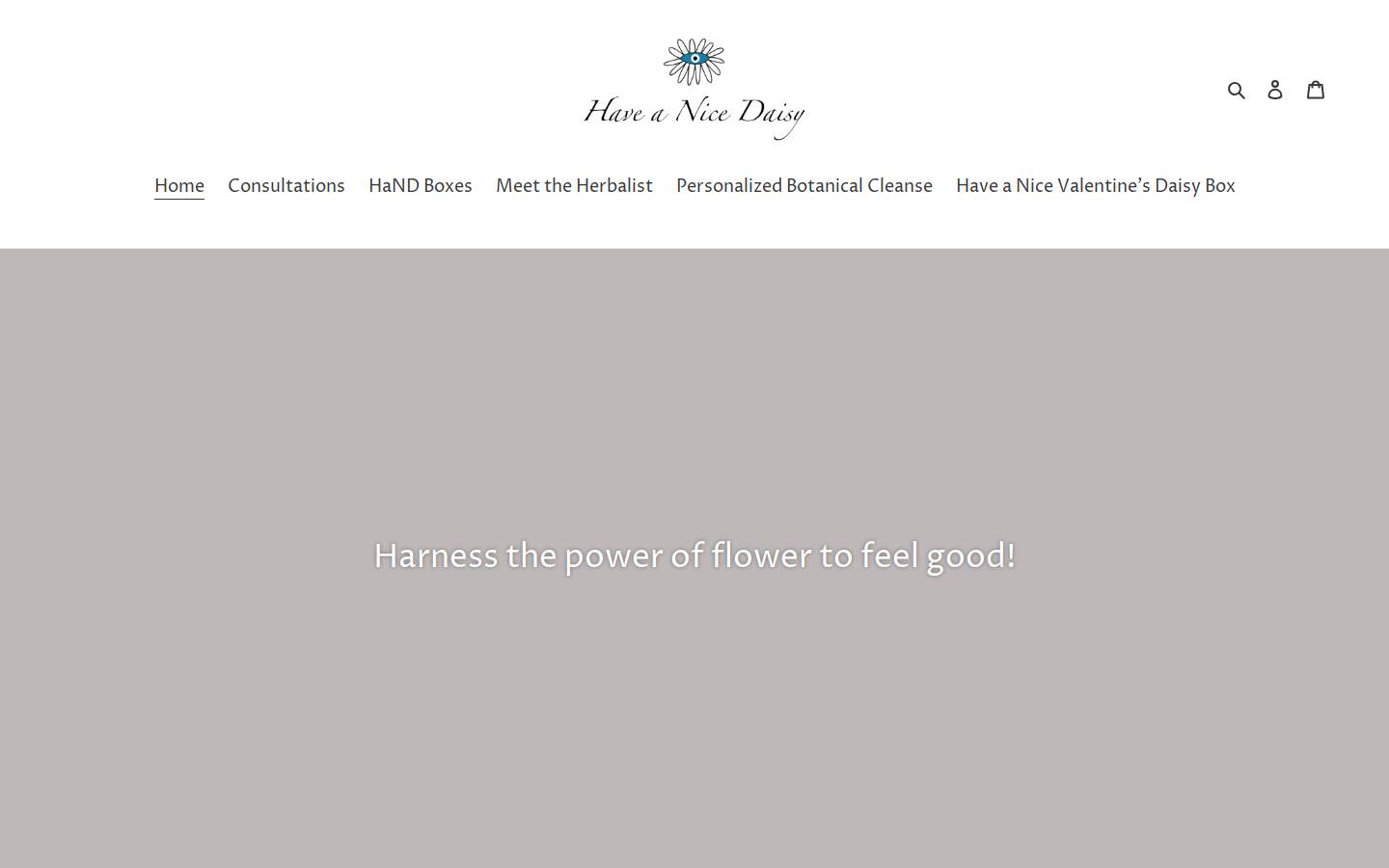 haveanicedaisy.today homepage screenshot