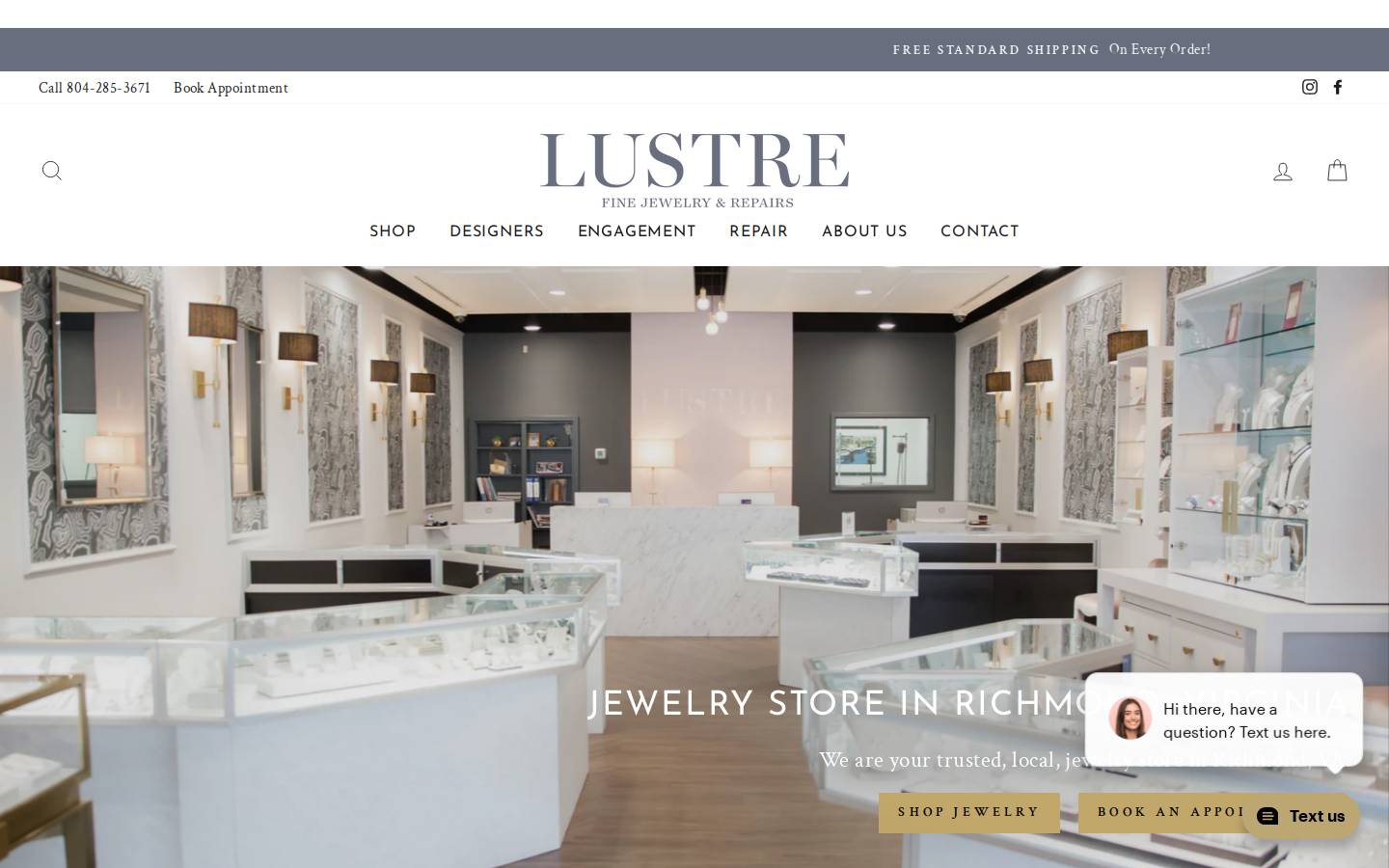 havelustre.com homepage screenshot