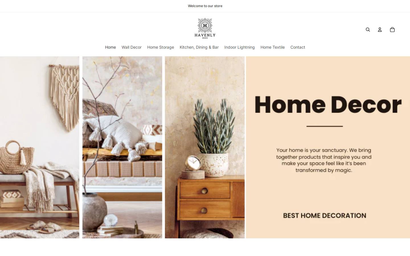 havenlyhues.com homepage screenshot