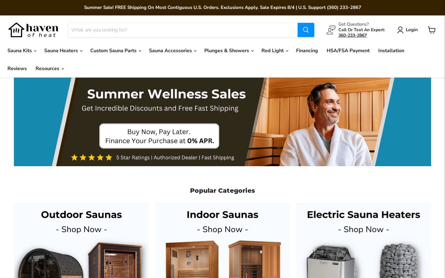 havenofheat.com homepage screenshot