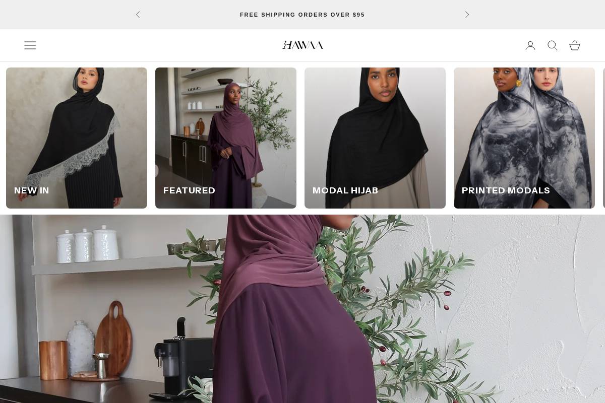 HAWAA homepage screenshot