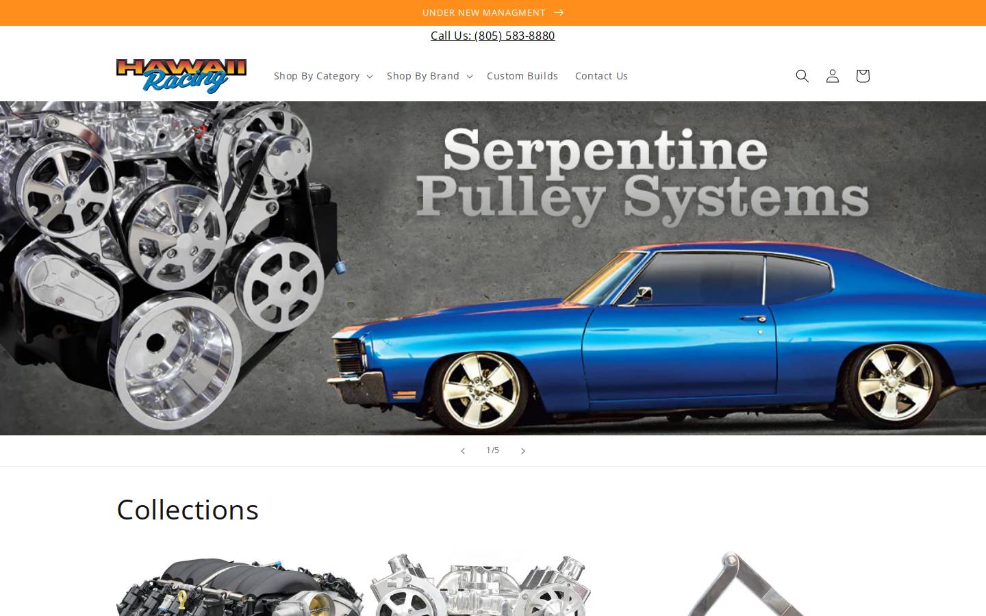 hawaiiracing.com homepage screenshot