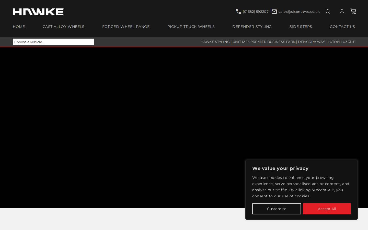 hawkestyling.com homepage screenshot