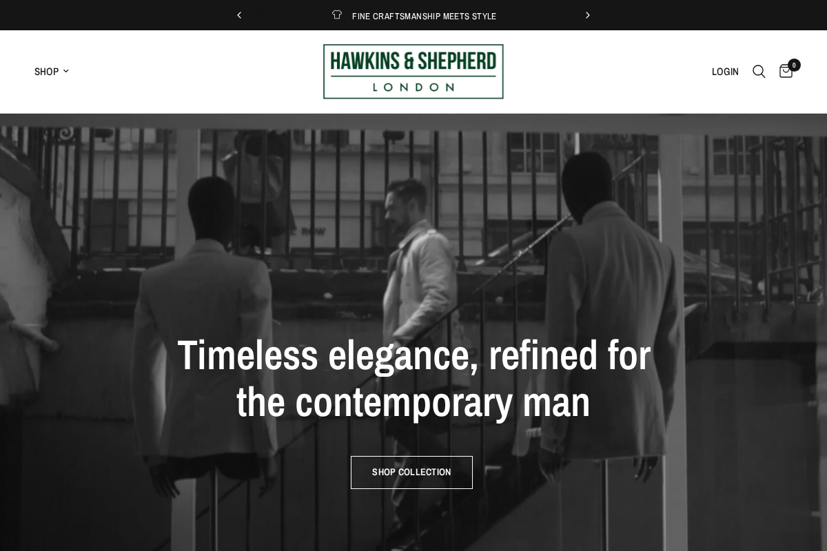 hawkinsandshepherd.com homepage screenshot
