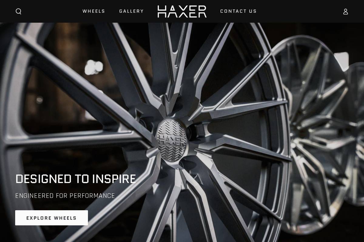 haxerwheels.com homepage screenshot