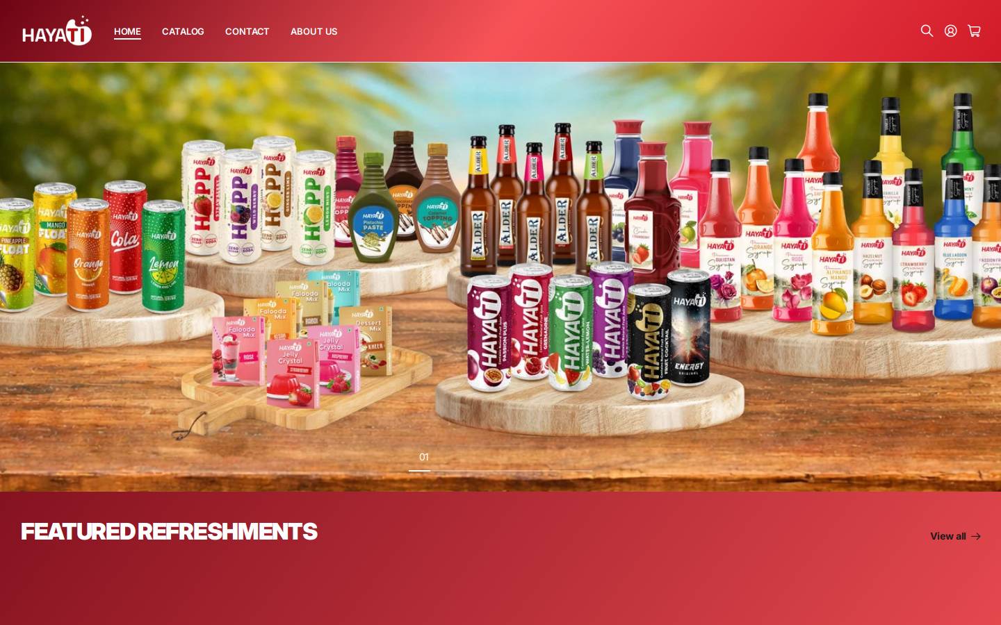 hayatiworld.com homepage screenshot