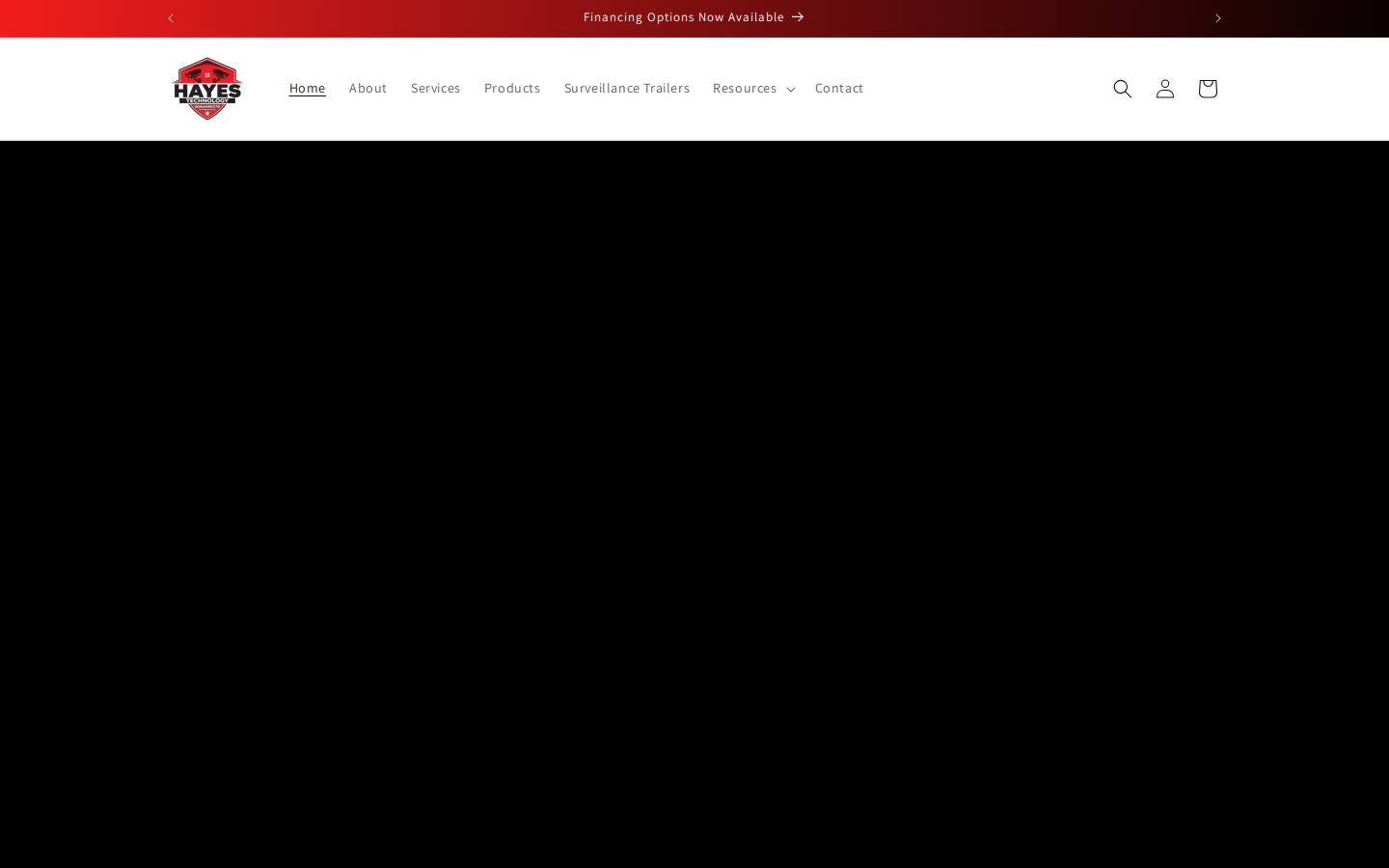 hayestechnj.com homepage screenshot