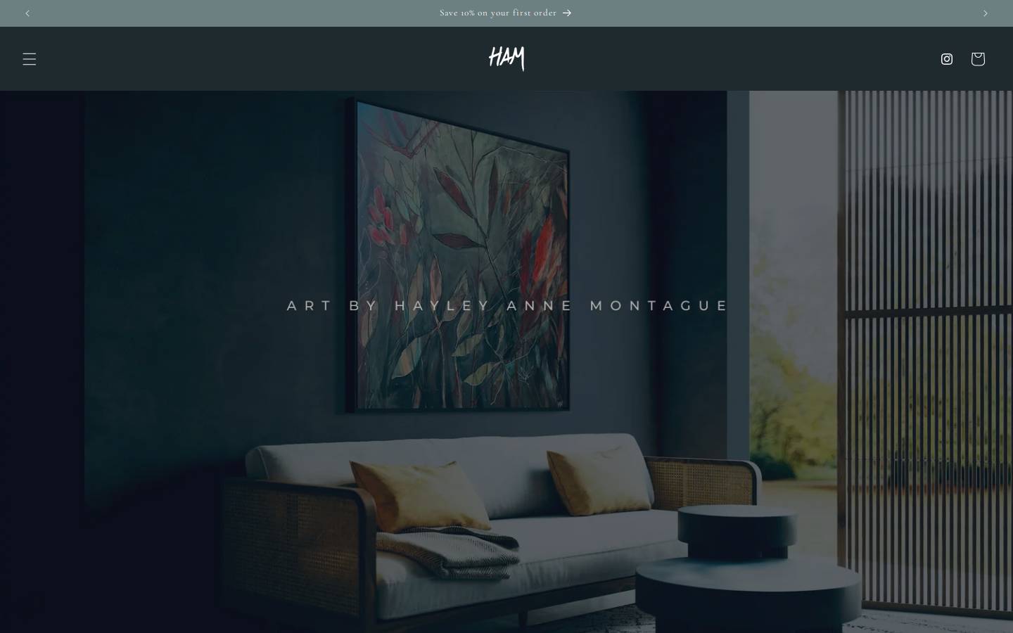 hayleyannemontague.com homepage screenshot