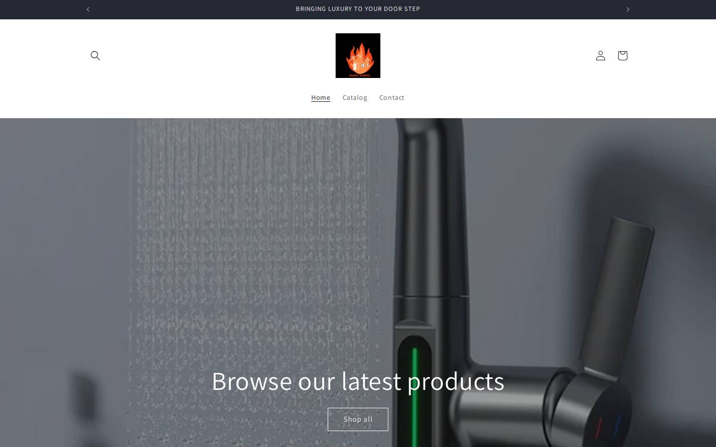 hazilwares.com homepage screenshot