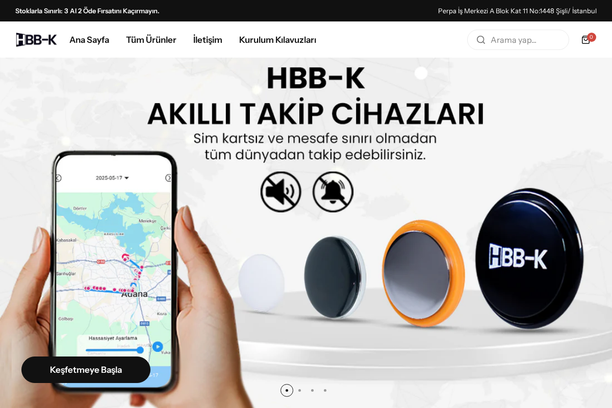 HBB-K homepage screenshot