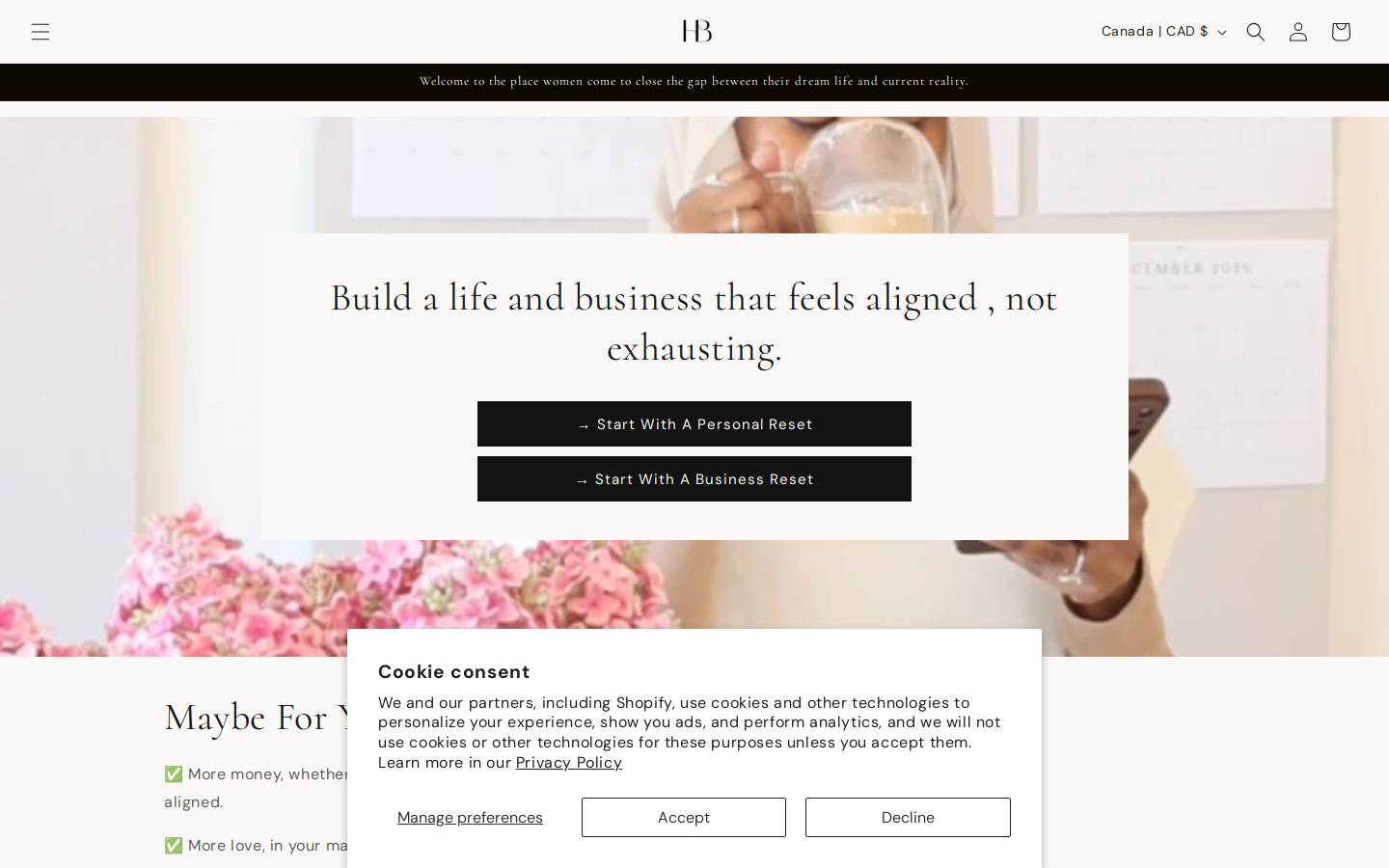 hbunu.com homepage screenshot