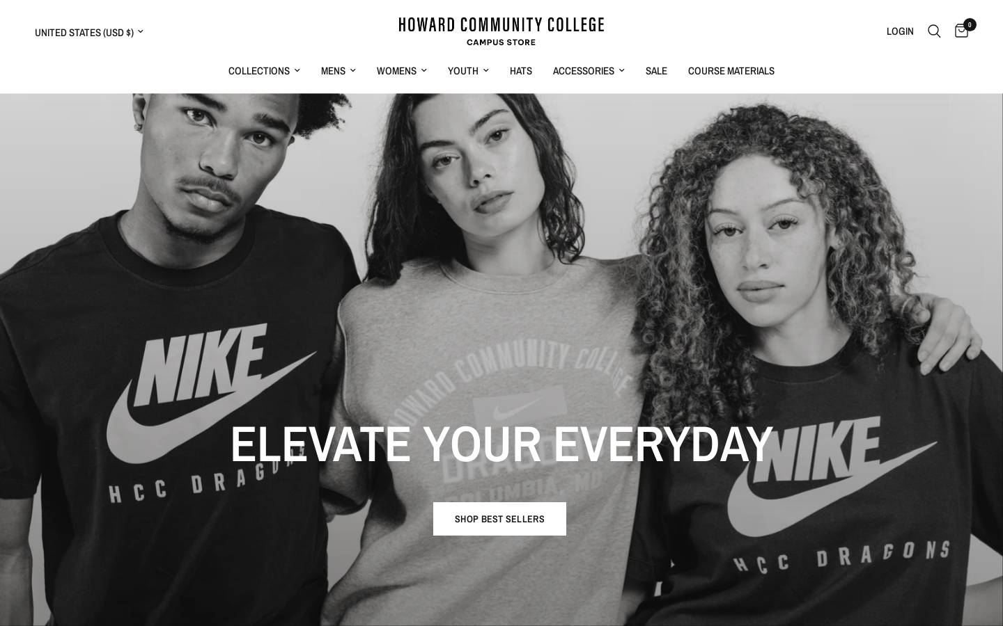 hccgear.com homepage screenshot