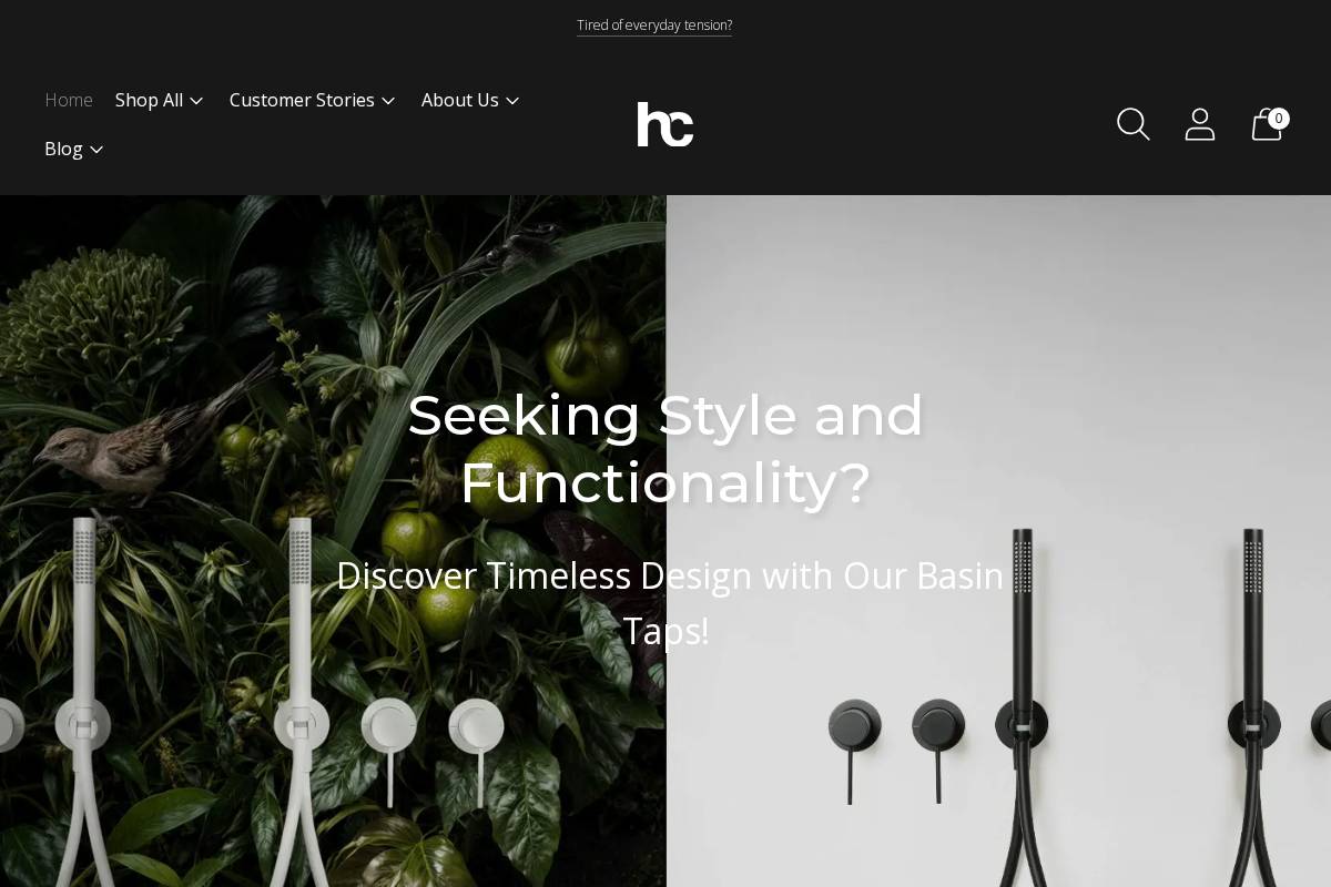 hctaps.com homepage screenshot
