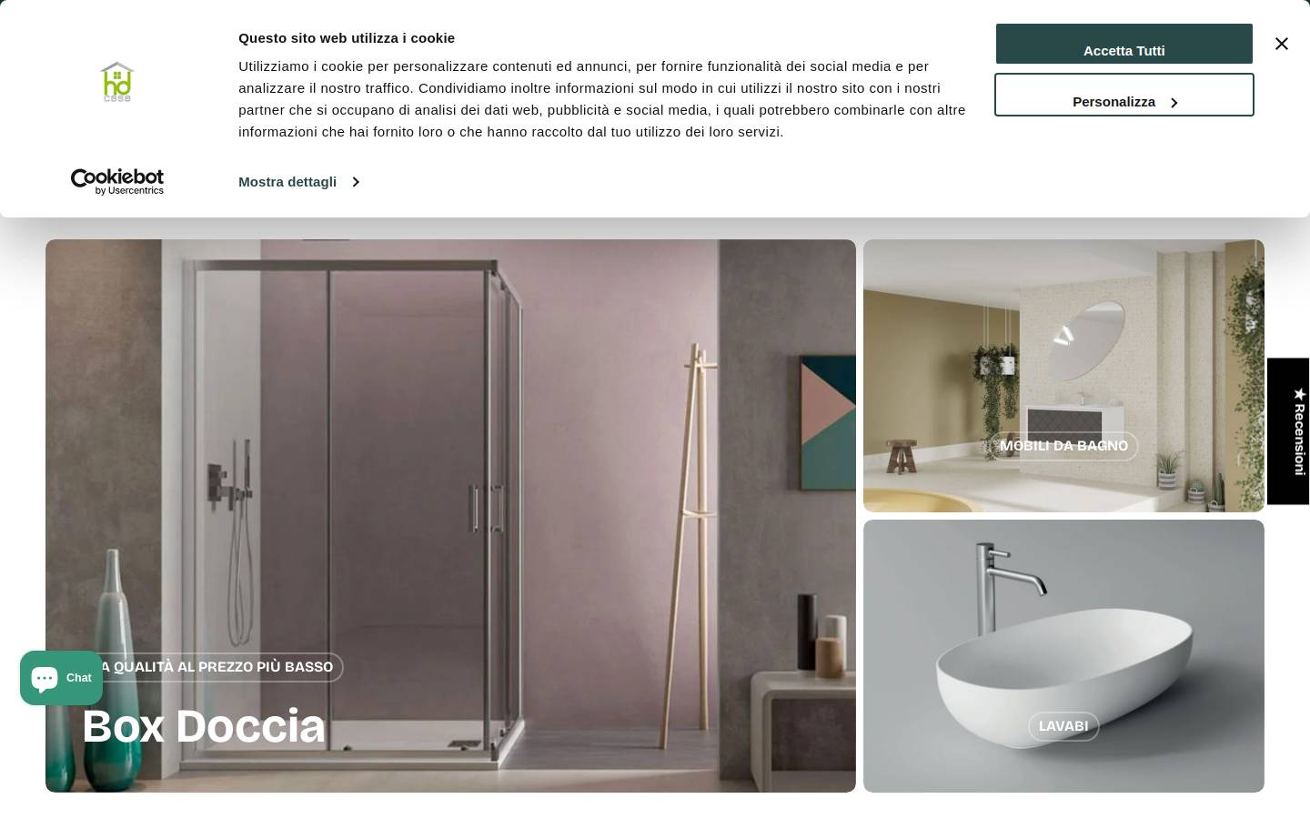 HDcasa homepage screenshot