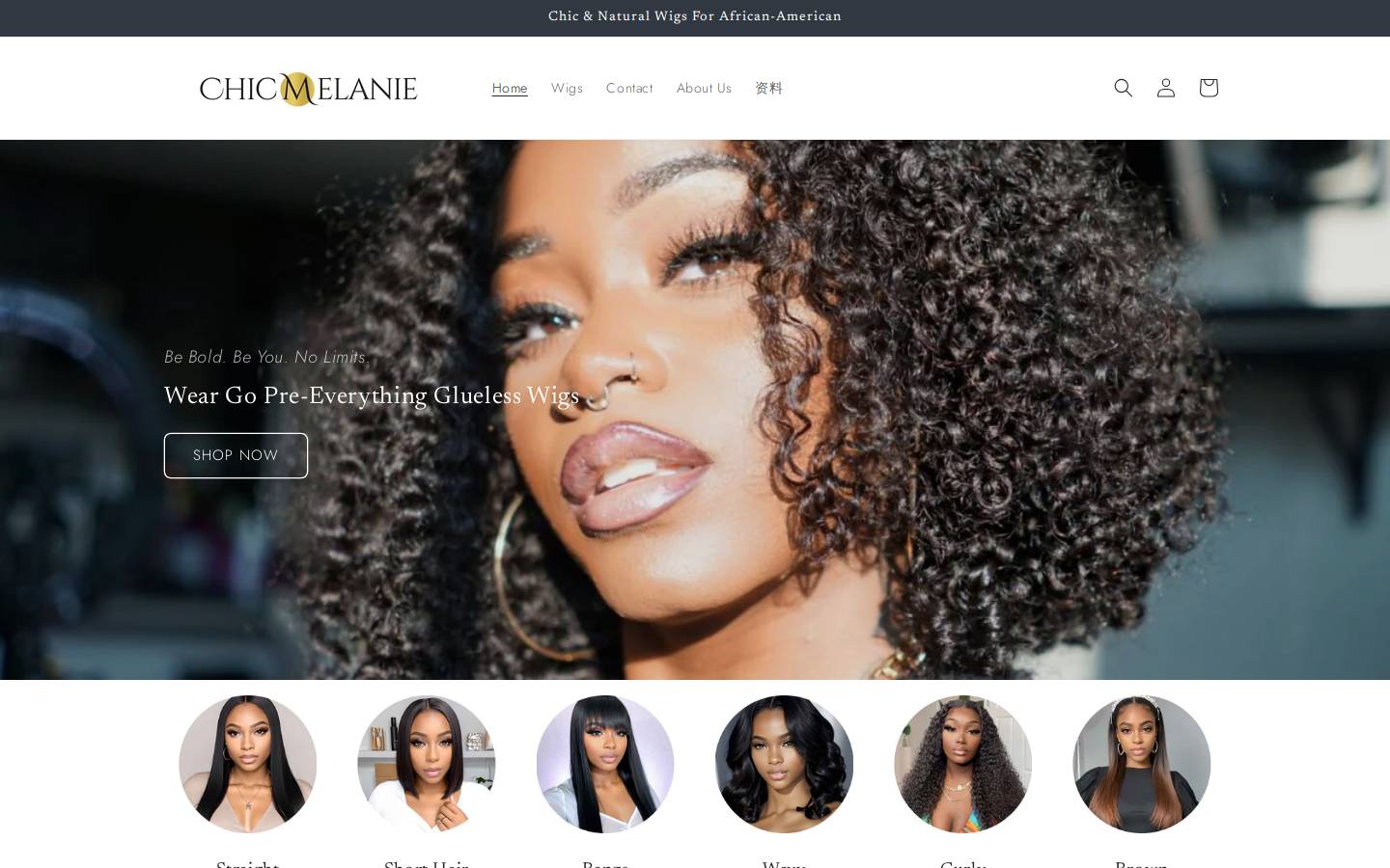 headbandwig.com homepage screenshot