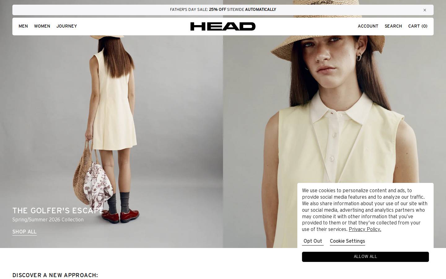 headgolf.com homepage screenshot