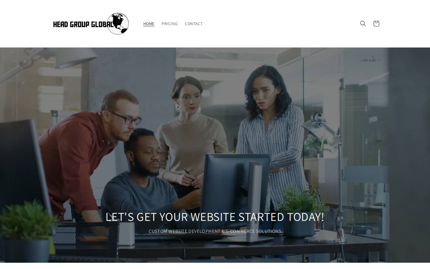 headgroupglobal.com homepage screenshot
