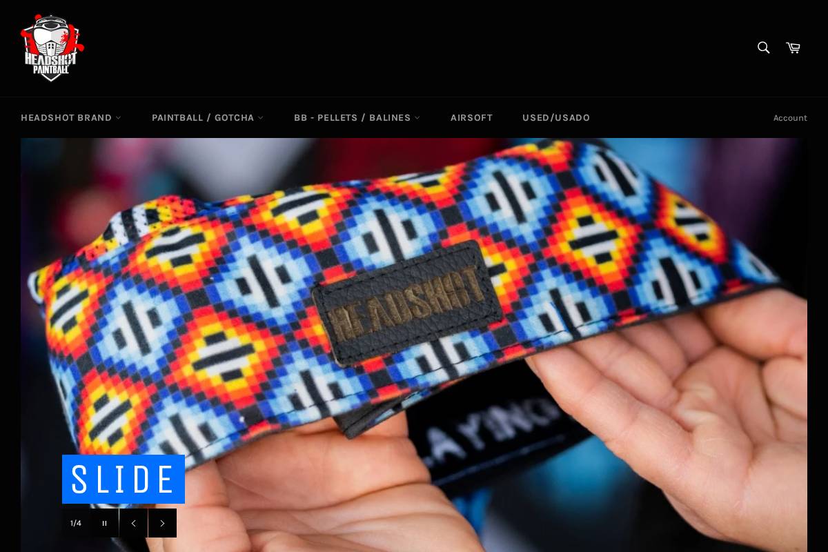 headshotpb.com homepage screenshot