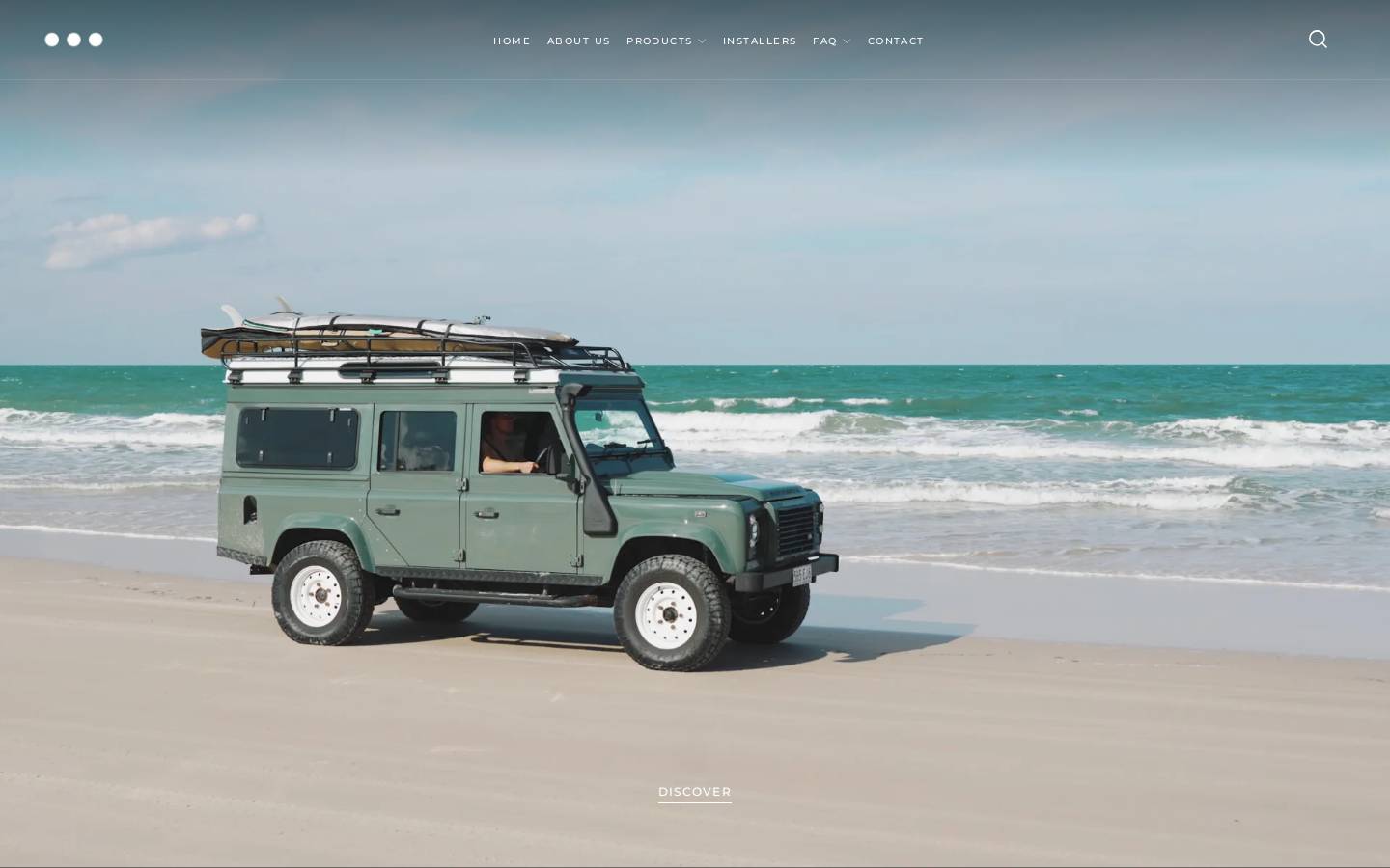 headspacecampers.com homepage screenshot