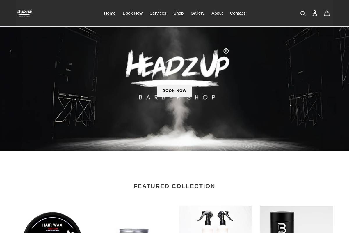 headzupoc.com homepage screenshot