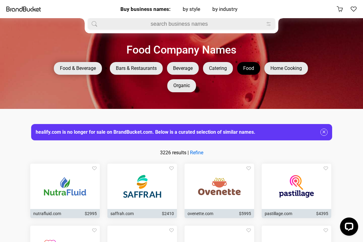 healify.com homepage screenshot