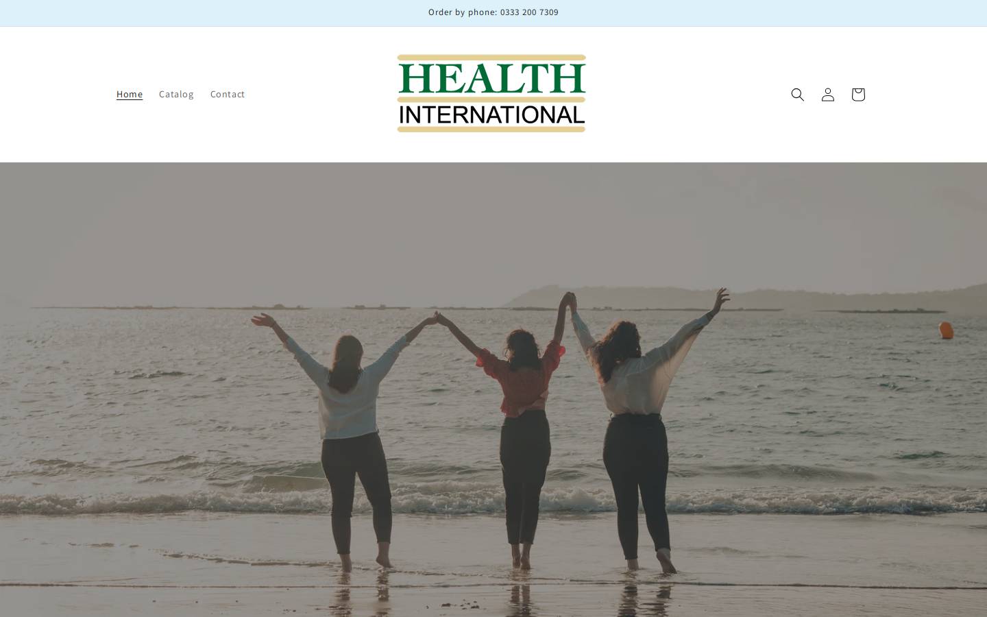 health-int.com homepage screenshot