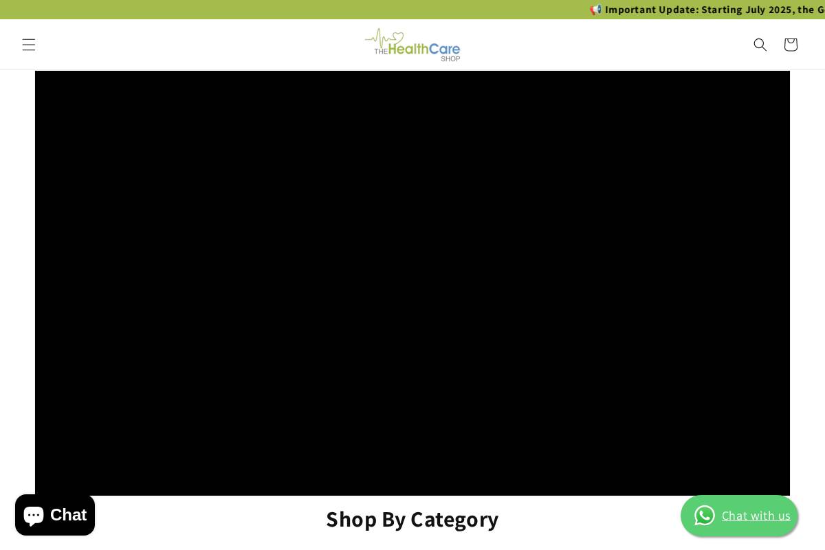 healthcareshop.pk homepage screenshot
