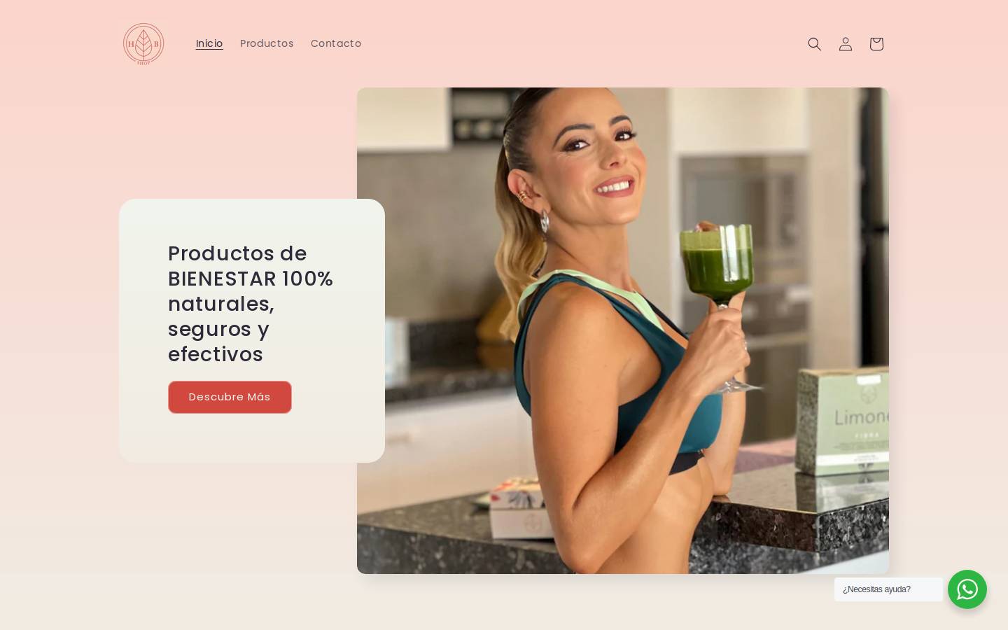 healthmavishop.com homepage screenshot