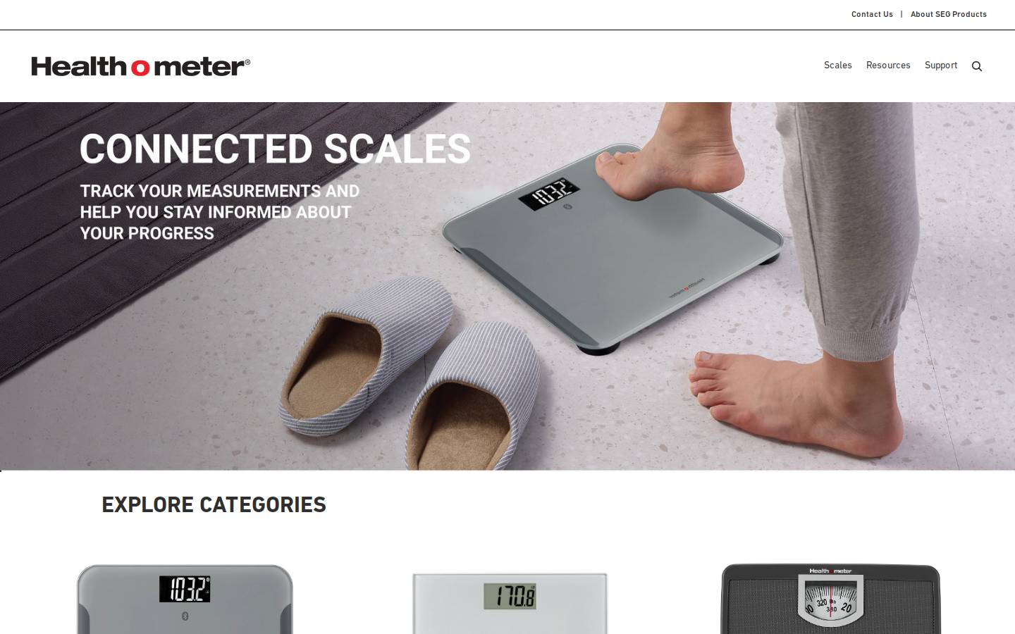 healthometerusa.com homepage screenshot