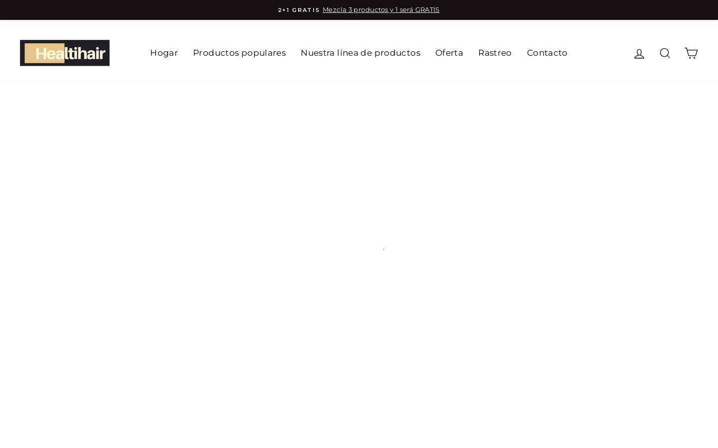 healtihair.com homepage screenshot
