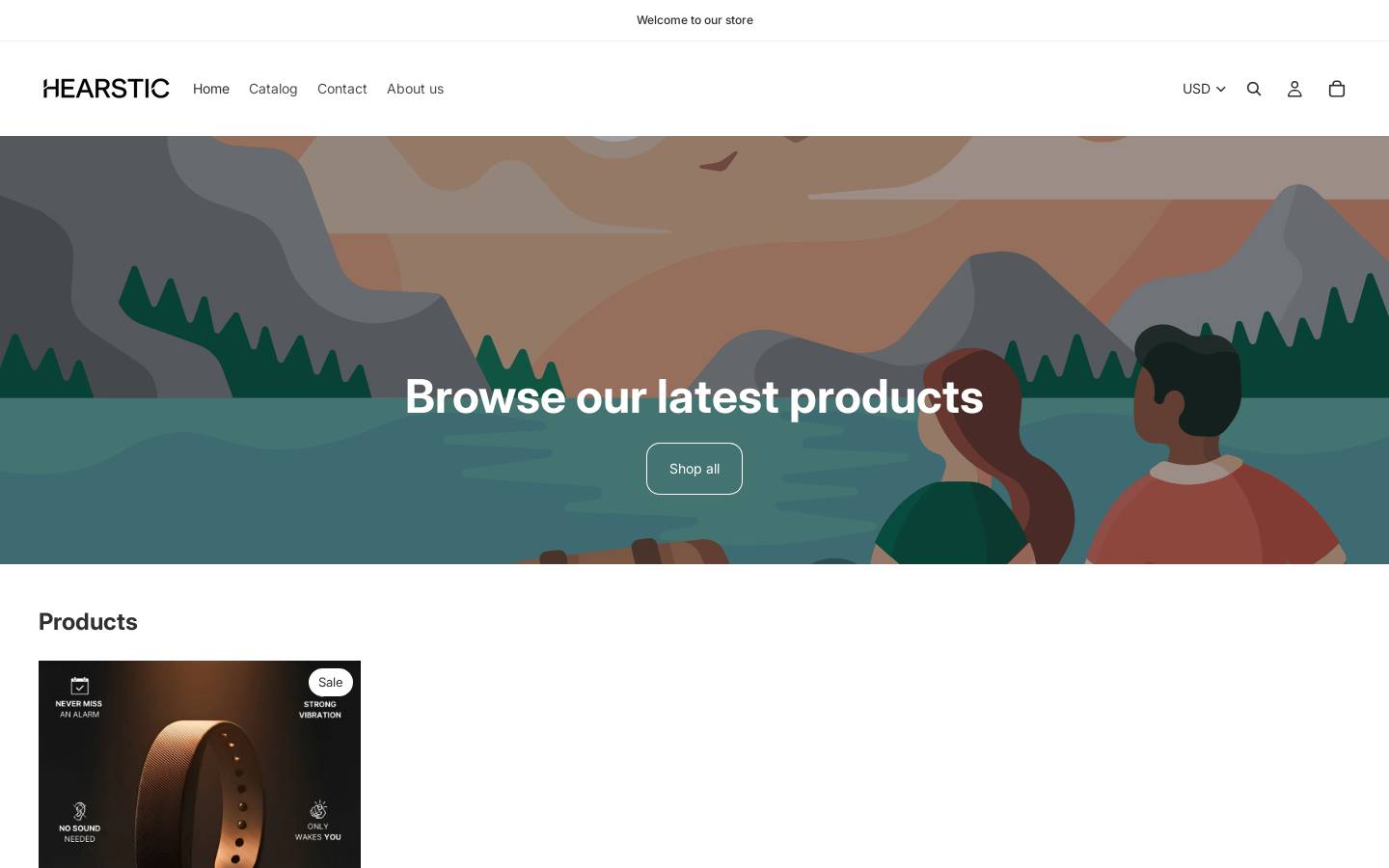 hearstic.com homepage screenshot