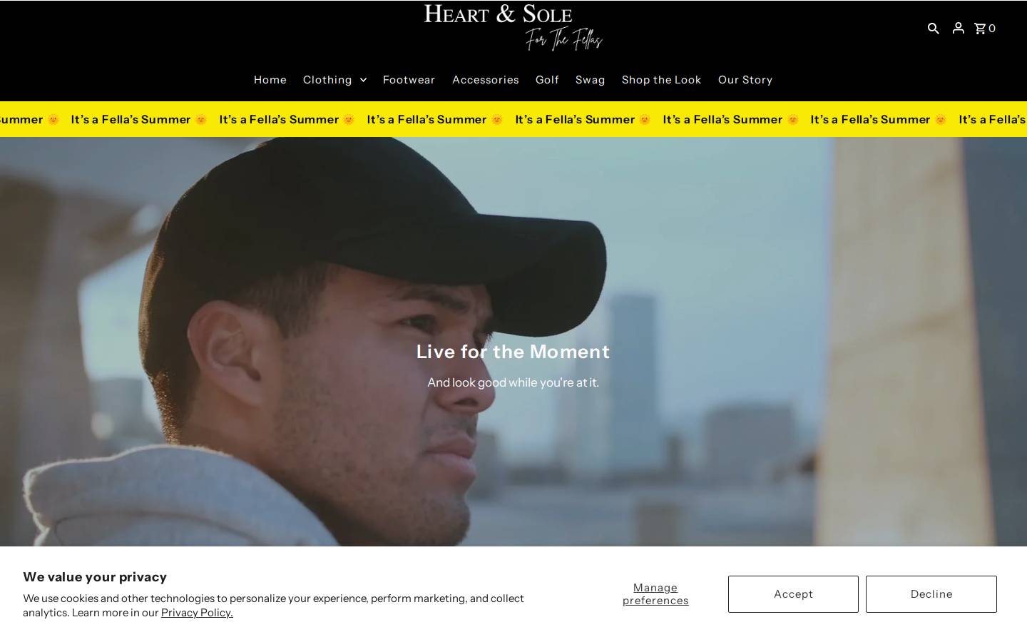 heartandsoleboston.com homepage screenshot