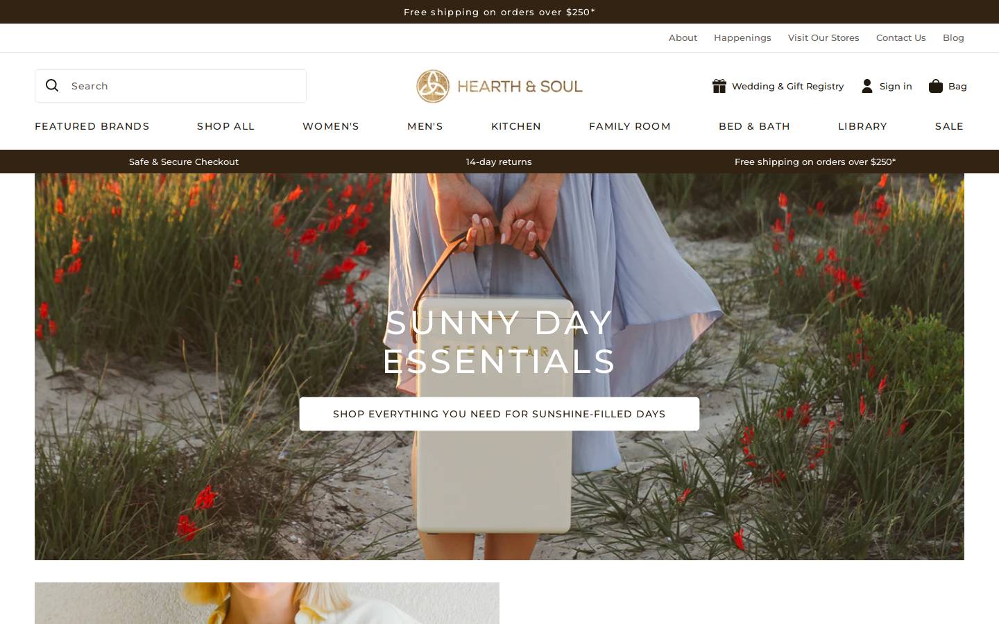 hearthandsoul.com homepage screenshot