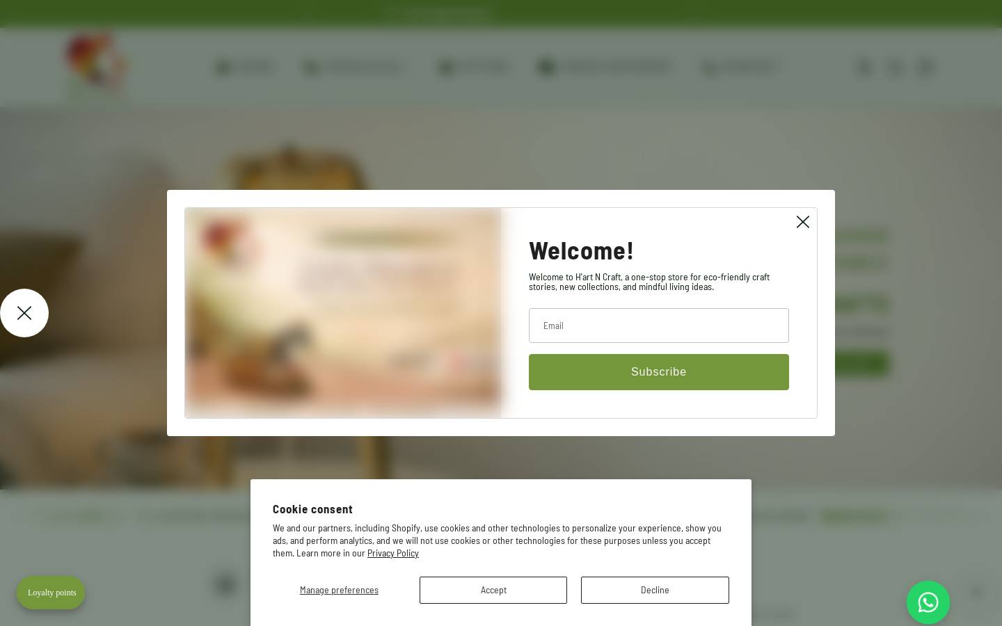 heartncraft.in homepage screenshot