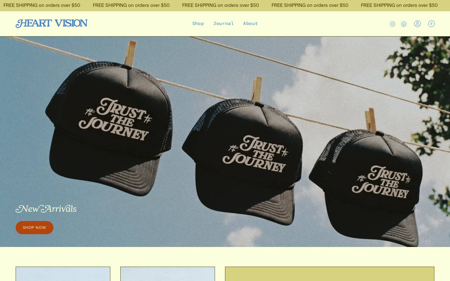 heartvision.co homepage screenshot