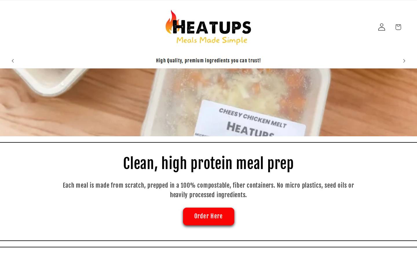 heat-ups.com homepage screenshot