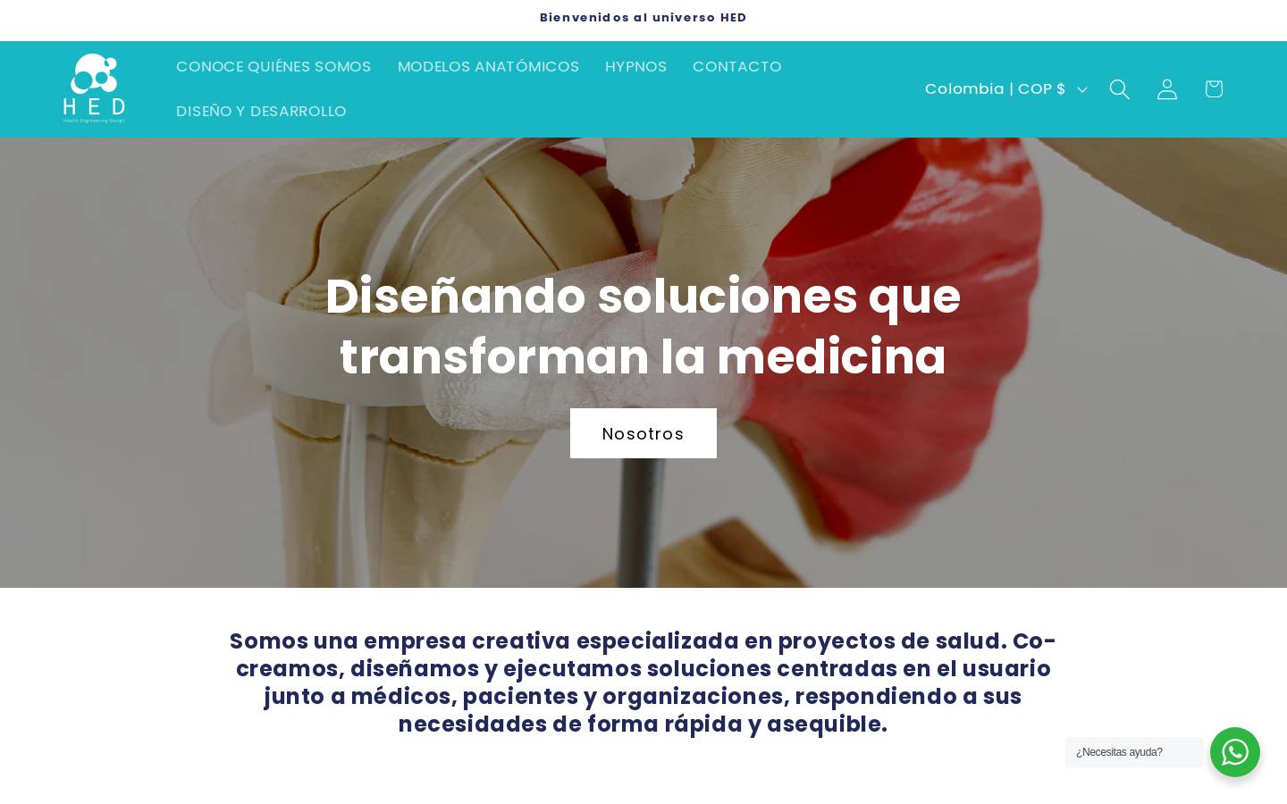 hedexperience.com homepage screenshot
