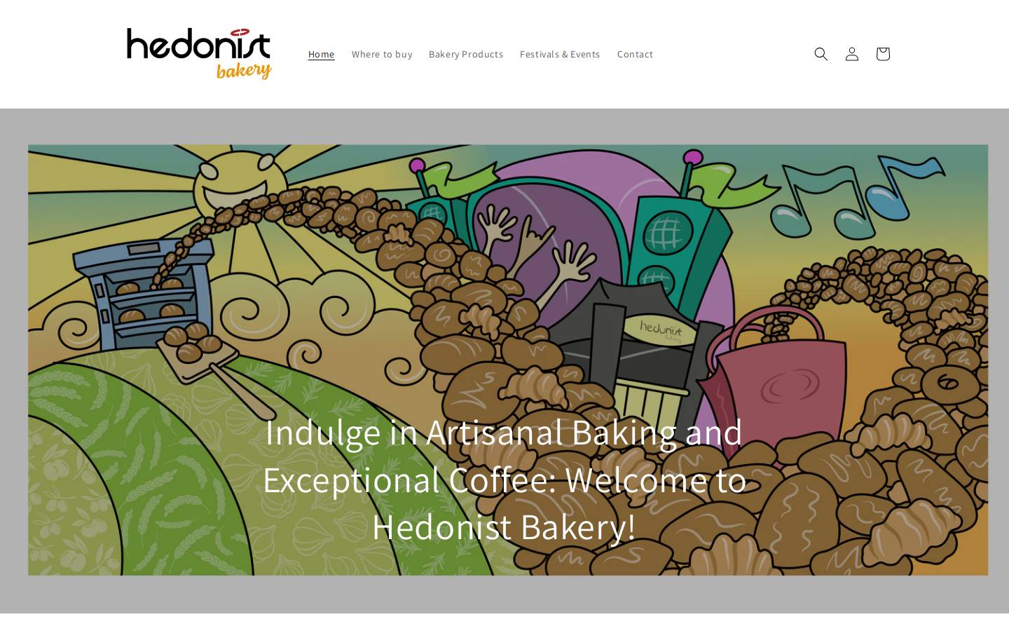 hedonistbakery.co.uk homepage screenshot