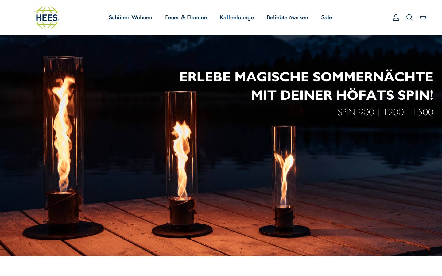 hees-privat.de homepage screenshot