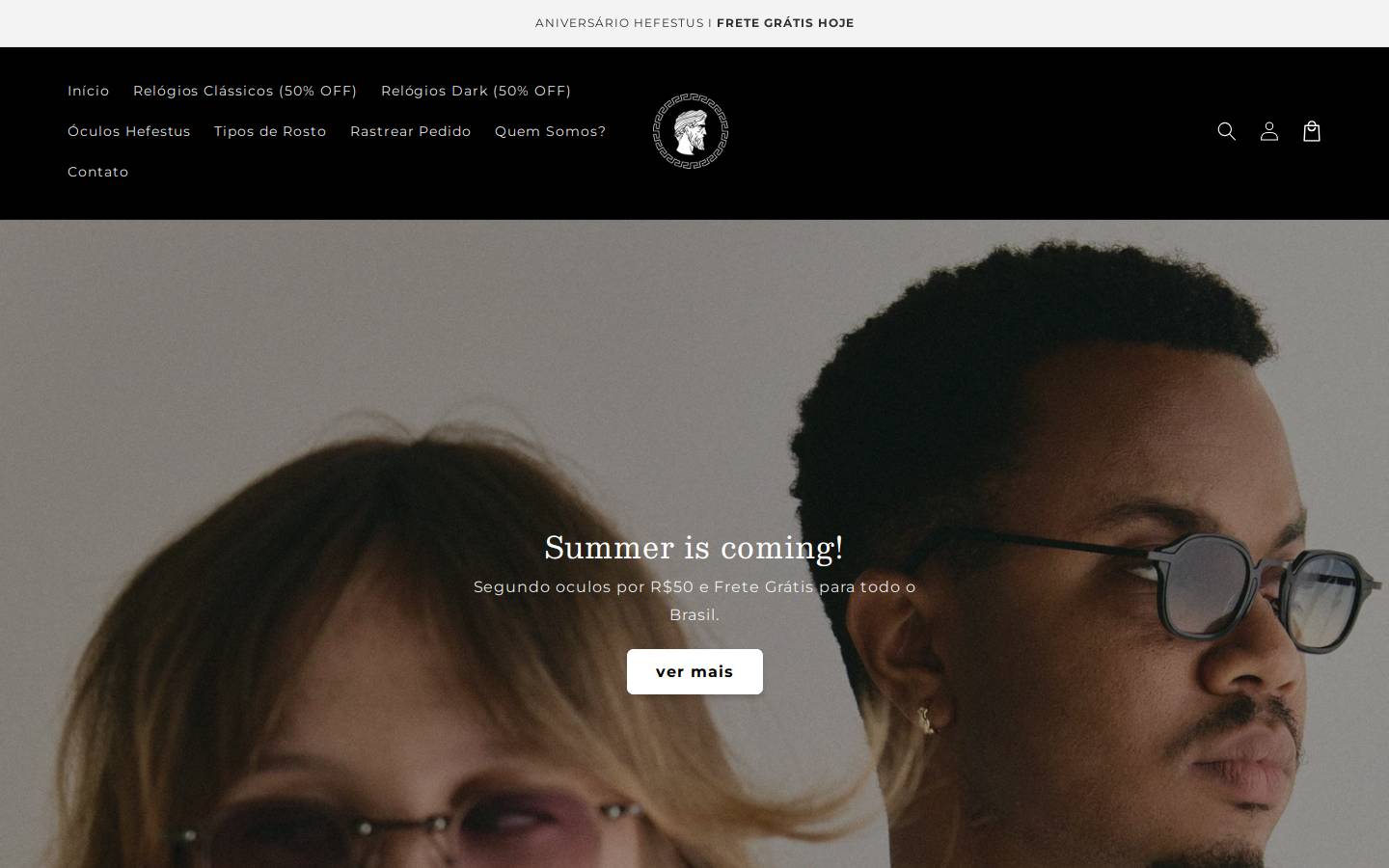 hefestus.com.br homepage screenshot
