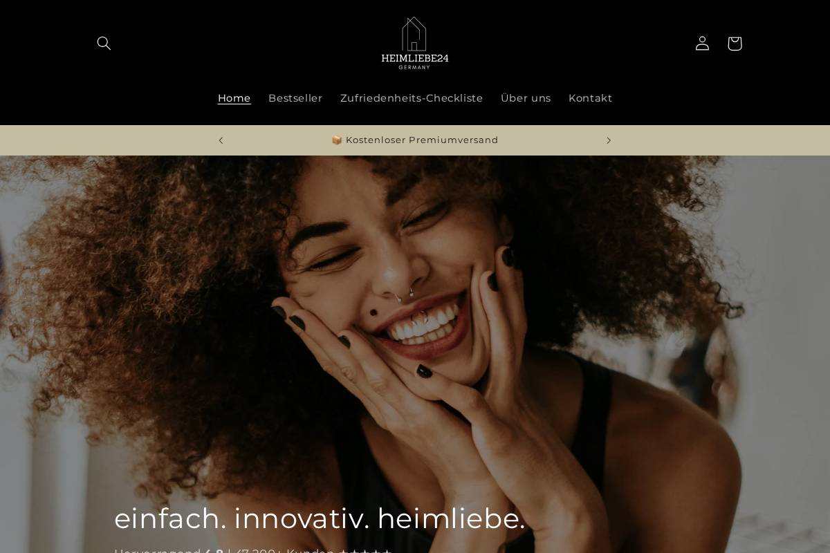 Heimliebe24 homepage screenshot