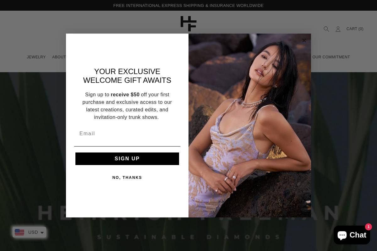 heinrichfreeman.com homepage screenshot