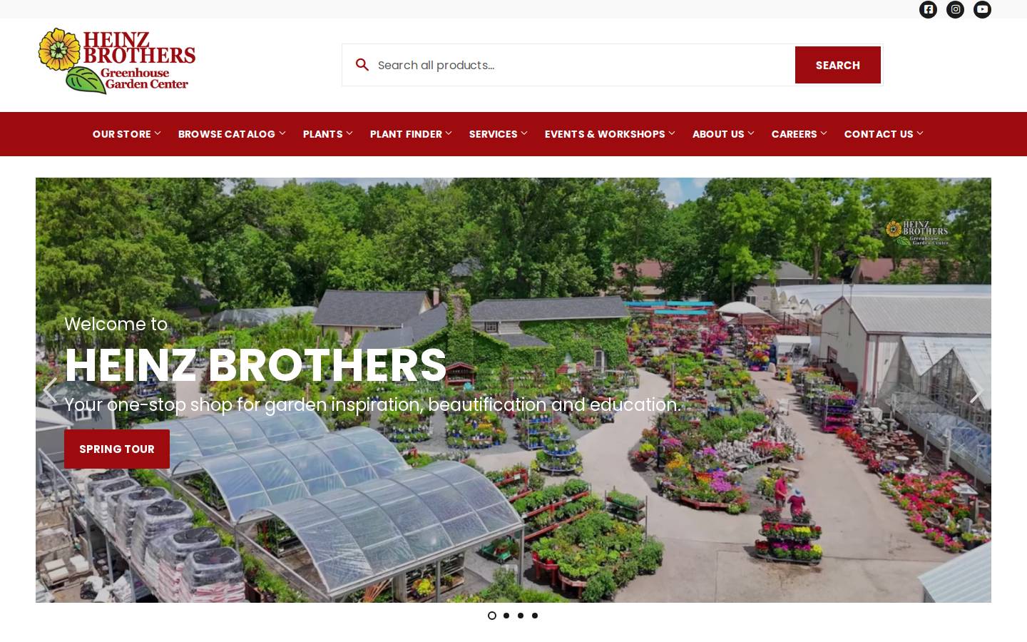 heinzbrothers.com homepage screenshot