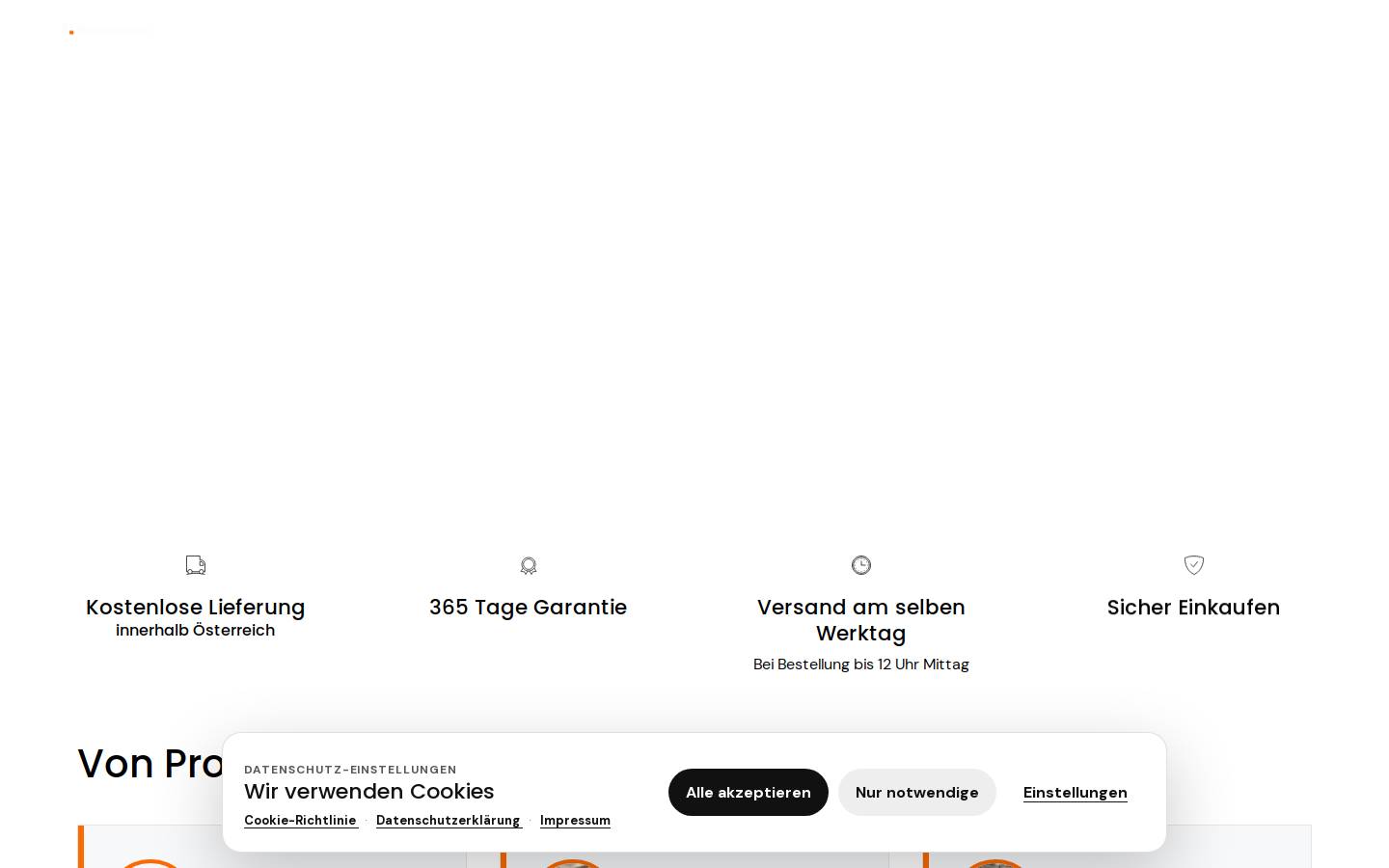 heinzelmannpro.at homepage screenshot