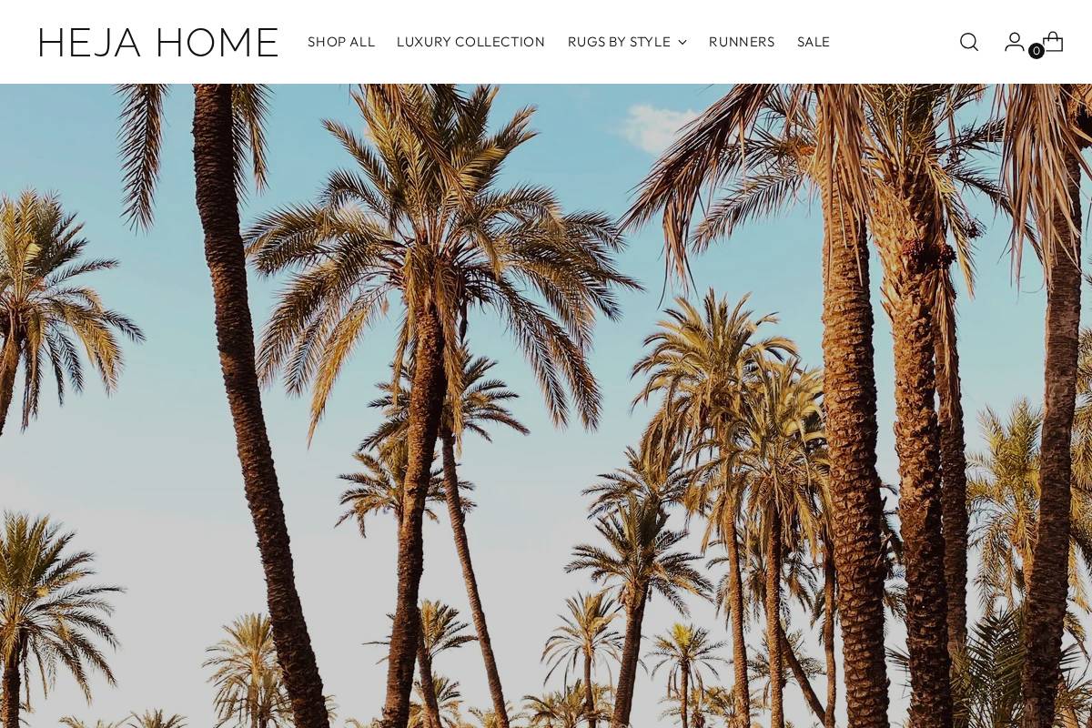 hejahome.com homepage screenshot