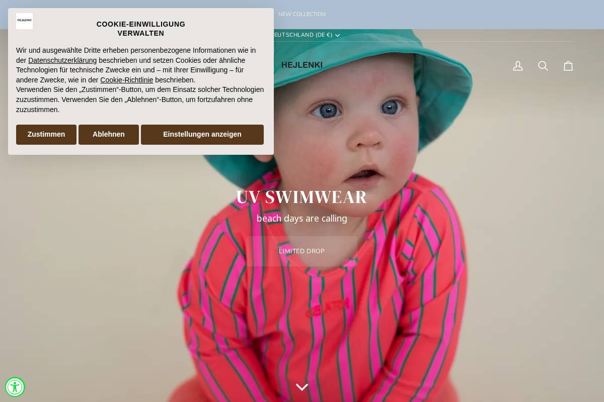 hejlenki.de homepage screenshot