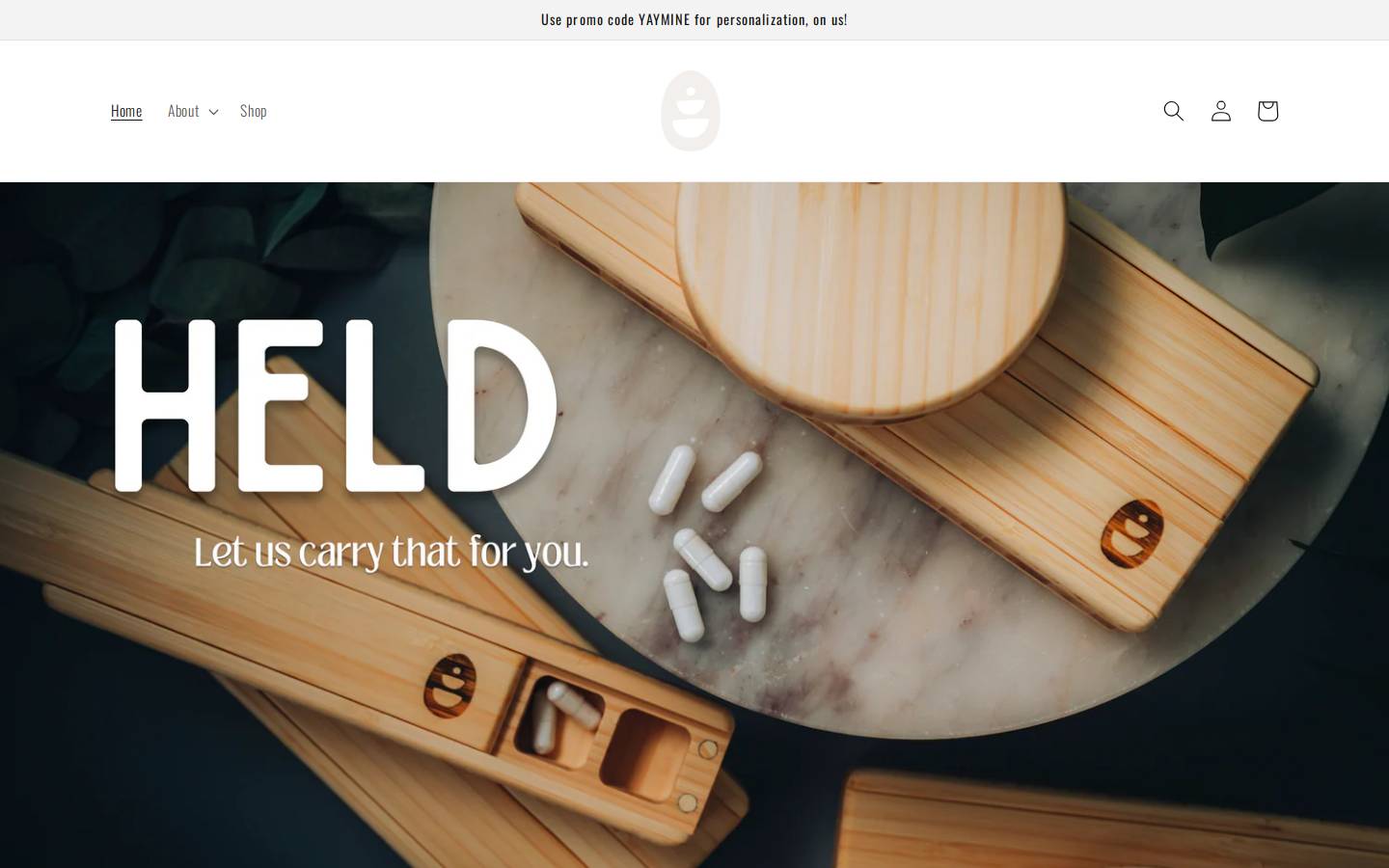 heldlosangeles.com homepage screenshot